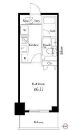 Court Blanche 212 間取り図