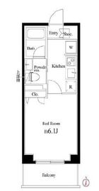 Court Blanche 308 間取り図