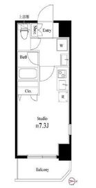 Court Blanche 116 間取り図