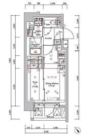 SYFORME KAWASAKI-IKEDA（シーフォルム川崎池田） 2階 間取り図