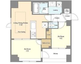 MODIER GINZA EAST (モディア銀座イースト) 401 間取り図