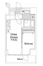 リヴシティ横濱関内弐番館 5階 間取り図