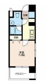 エスティメゾン亀戸 603 間取り図