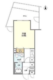 ラティエラ横濱六角橋 101 間取り図
