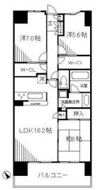 スターコート豊洲 18階 間取り図