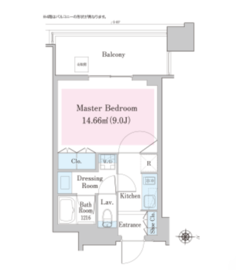 中野ステーションレジデンス 513 間取り図