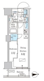 パークアクシス品川天王洲アイル 221 間取り図
