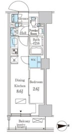 パークアクシス品川天王洲アイル 220 間取り図