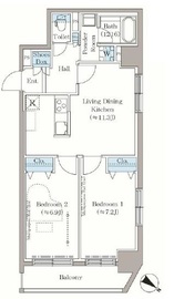 ステラテラス 510 間取り図