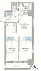 ステラテラス 610 間取り図