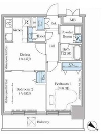 ステラテラス 609 間取り図