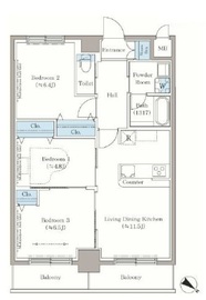 ステラテラス 1005 間取り図