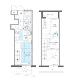 ZOOM川崎EAST 14階 間取り図