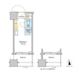 TOMORE品川中延 405 間取り図