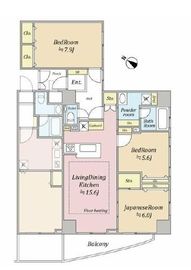 ロワール横濱レムナンツ 12階 間取り図