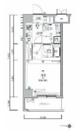 アルテシモバテル 3階 間取り図