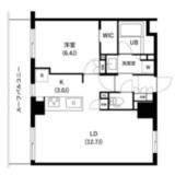 ザ・レジデンス三ノ輪2 704 間取り図