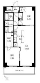 ザ・ケンジントン・レジデンスときわ台 211 間取り図