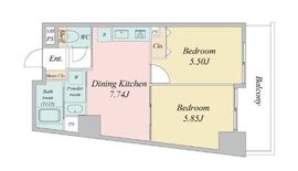 ブルームライフ横浜黄金町 201 間取り図