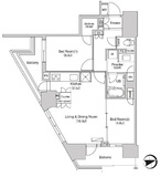 エミリブ石神井公園 1108 間取り図