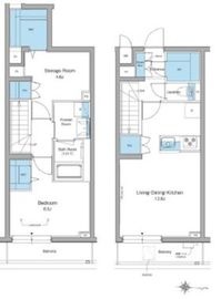 ルフォンリヴェント杉並永福 104 間取り図