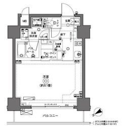 ZOOM横浜 11階 間取り図