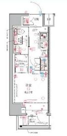 クレヴィスタ横浜関内 5階 間取り図