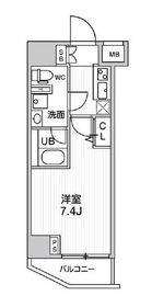GENOVIA阪東橋skygarden (ジェノヴィア阪東橋スカイガーデン) 3階 間取り図