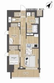 プレディアコート大森山王 804 間取り図