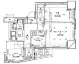 ガリシアレジデンス広尾 5階 間取り図