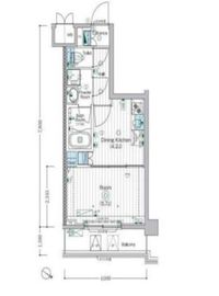 MAXIV宮崎台 (マキシヴ宮崎台) 5階 間取り図