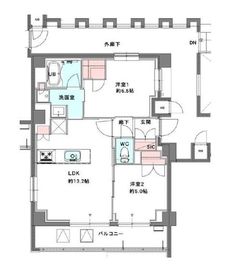 スプリングスクエア永福 207 間取り図