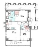 スプリングスクエア永福 107 間取り図