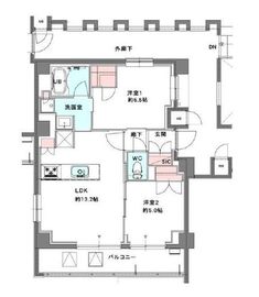 スプリングスクエア永福 107 間取り図