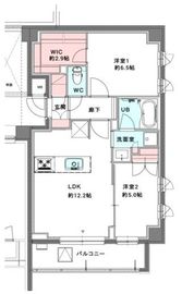 スプリングスクエア永福 106 間取り図