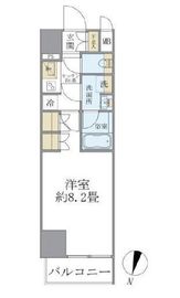 COCO-CHILL KAMEARI 901 間取り図