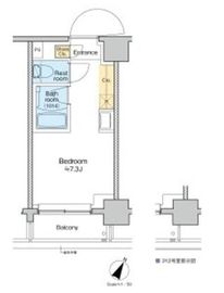 TOMORE田端 411 間取り図