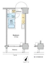 TOMORE田端 511 間取り図