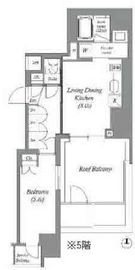 ACP Residence錦糸町 504 間取り図
