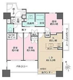 BELISTA千住仲町 (ベリスタ千住仲町) 12階 間取り図