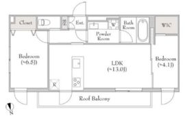 テラブリック南大井 701 間取り図