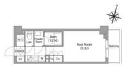 コンフォリア・リヴ南六郷 211 間取り図