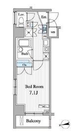 グレース早稲田 403 間取り図