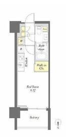 プライムメゾン錦糸町 402 間取り図