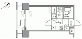 レジデンス横濱関内 408 間取り図