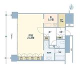 M.M.TOWERS the East (エムエムタワーズ・ザ・イースト) 2階 間取り図