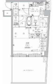 ジェノヴィア北池袋スカイガーデン 6階 間取り図