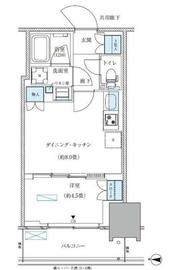 パークアクシス西大島コンフォートスクエア 1036 間取り図