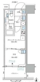 パークアクシス西大島コンフォートスクエア 906 間取り図