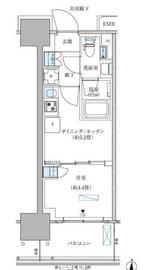 パークアクシス西大島コンフォートスクエア 905 間取り図